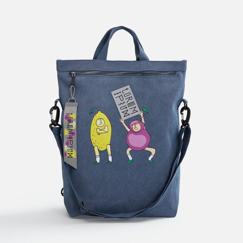 Рюкзак-шопер Casual ver.2, синий арт.16583.44