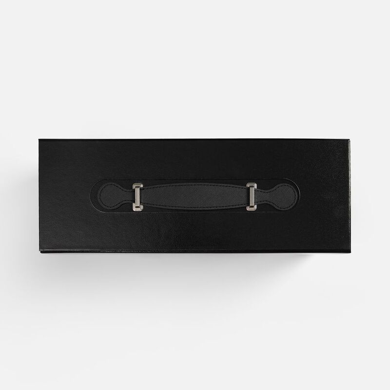 Коробка складная Holdfold, L, черная арт.25004.30