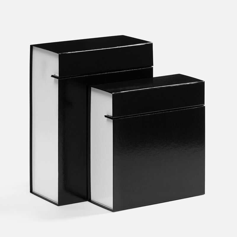 Коробка складная Wishful, M, черная арт.25006.30