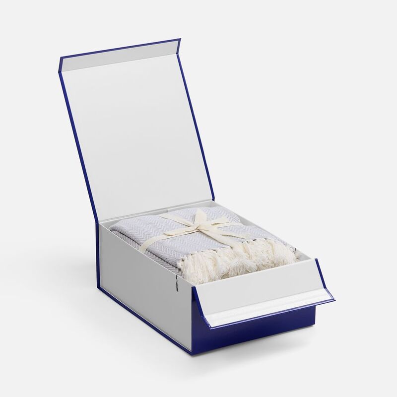 Коробка складная Wishful, M, синяя арт.25006.40