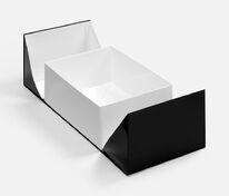 Коробка складная Foldream, M, черная арт.25009.30