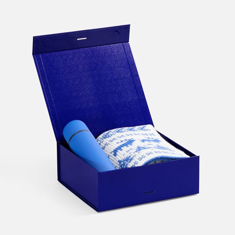 Коробка складная Rusetti, M, синяя арт.24024.40