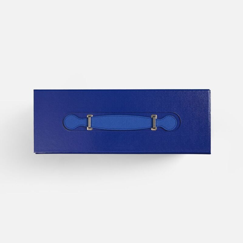 Коробка складная Holdfold, M, синяя арт.25003.40