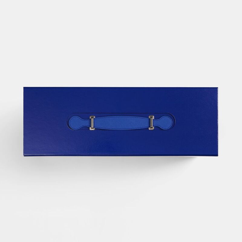 Коробка складная Holdfold, L, синяя арт.25004.40