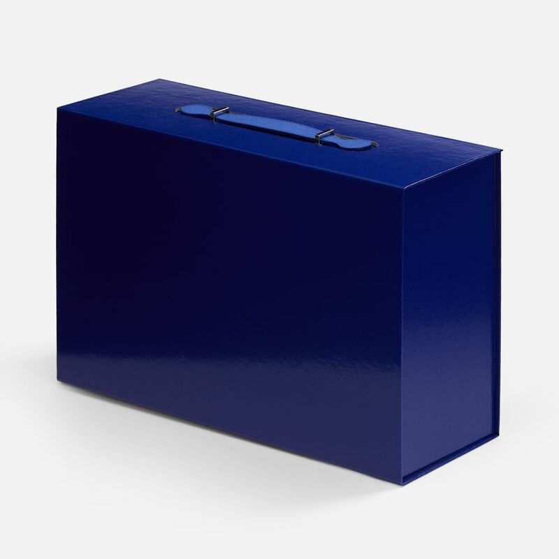 Коробка складная Holdfold, L, синяя арт.25004.40
