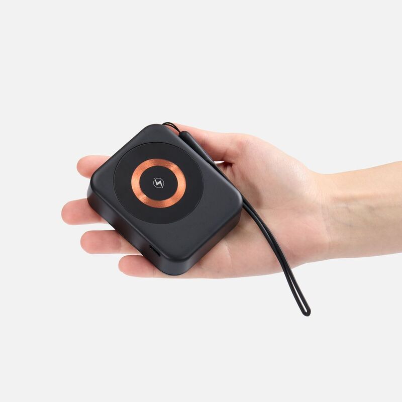 Набор для ухода за гаджетами с беспроводной зарядкой Rules, черный арт.18390.30