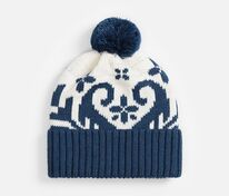 Шапка Wintertude, синяя с белым арт.21284.46