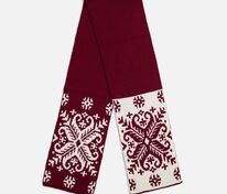 Шарф Wintertude M, красный с белым арт.21285.56