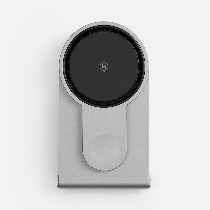 Складная станция беспроводной зарядки transForm, серый металлик арт.18393.10