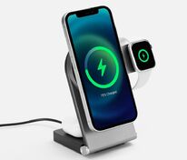 Складная станция беспроводной зарядки transForm, серый металлик арт.18393.10