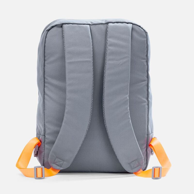 Рюкзак B2, серый с оранжевыми стропами арт.19218.11