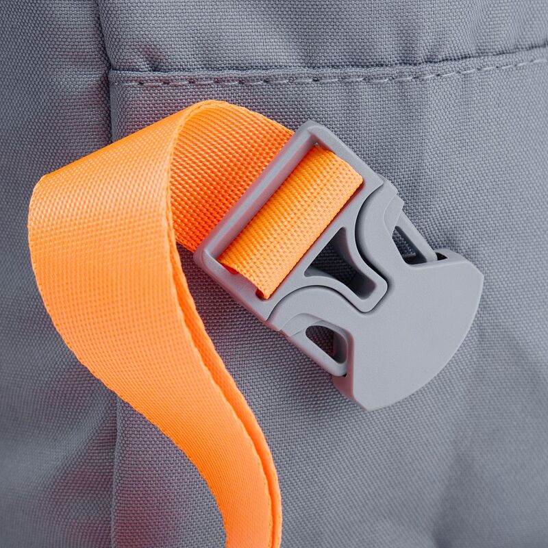 Рюкзак B2, серый с оранжевыми стропами арт.19218.11