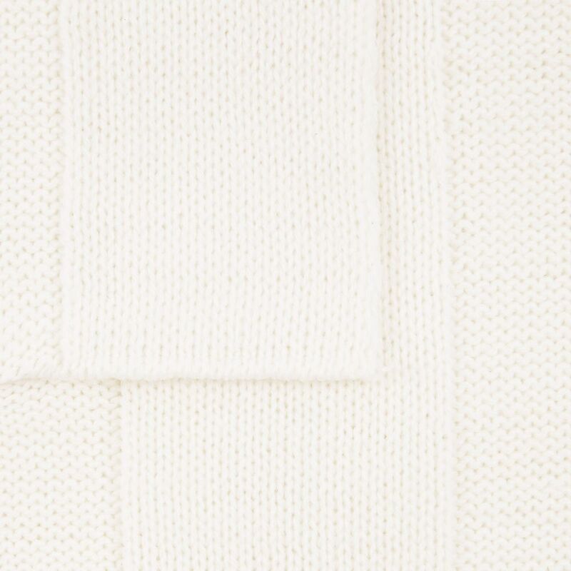 Плед Rombus, молочный (белый) арт.19623.61