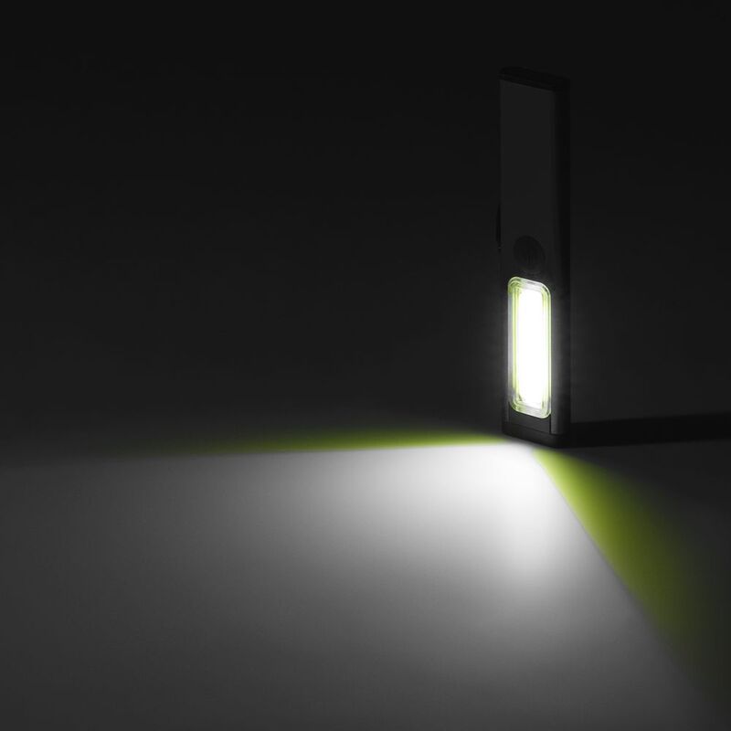 Фонарик-факел аккумуляторный Wallis, ver.2, черный арт.17728.31