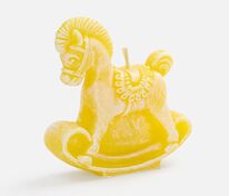 Свеча фигурная «Лошадка-качалка», желтая арт.20333.80