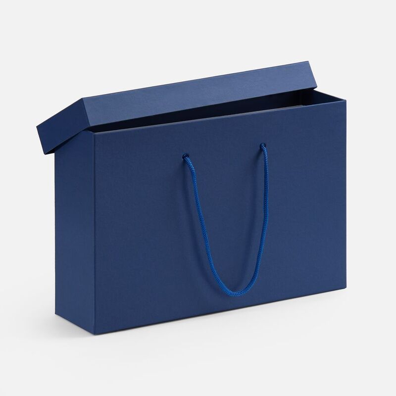 Коробка Handgrip, горизонтальная, темно-синяя арт.25013.40