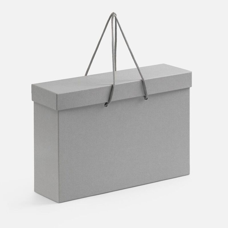 Коробка Handgrip, горизонтальная, серая арт.25013.10