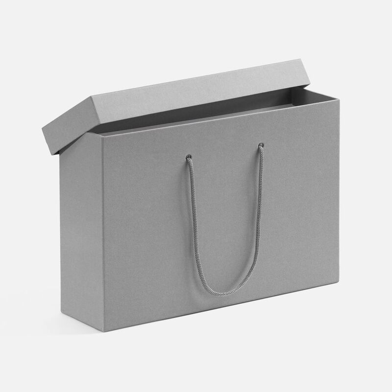 Коробка Handgrip, горизонтальная, серая арт.25013.10