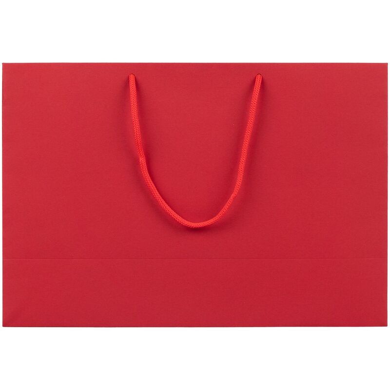 Пакет бумажный Ample Thin M, красный арт.250014.50