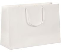 Пакет бумажный Ample Thin M, молочно-белый арт.250014.61