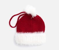 Подвеска на елку «Вьюжка», шапочка, красная арт.19260.50