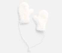 Подвеска на елку «Вьюжка», варежки, белая арт.19261.60