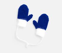 Подвеска на елку «Вьюжка», варежки, синяя арт.19261.40