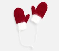 Подвеска на елку «Вьюжка», варежки, красная арт.19261.50