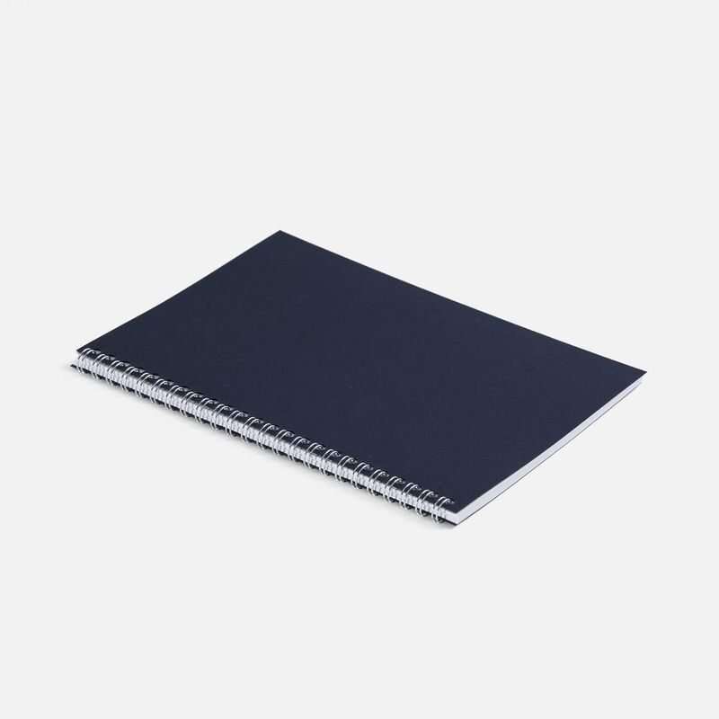 Блокнот Salvador в клетку, темно-синий арт.26068.44