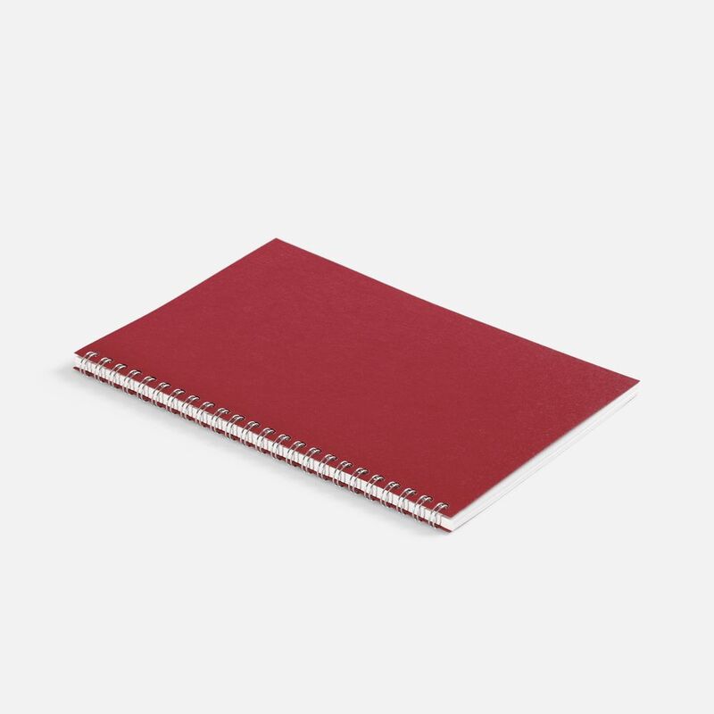 Блокнот Salvador в клетку, красный ver.2 арт.26068.51