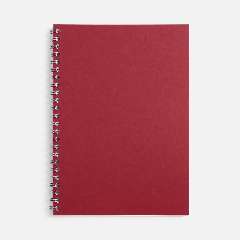 Блокнот Salvador в клетку, красный ver.2 арт.26068.51