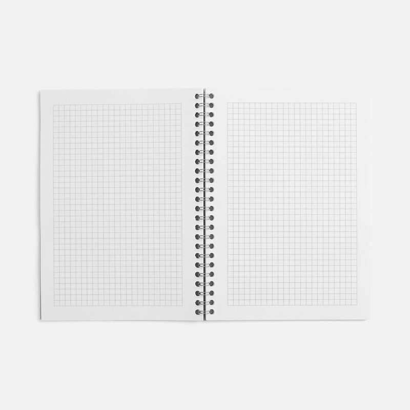 Блокнот Salvador в клетку, синий ver.2 арт.26068.41