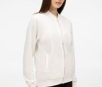 Бомбер унисекс Nuppu, молочно-белый арт.20189.60