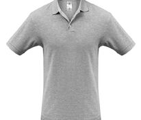 Рубашка поло Heavymill серый меланж арт.PU422610