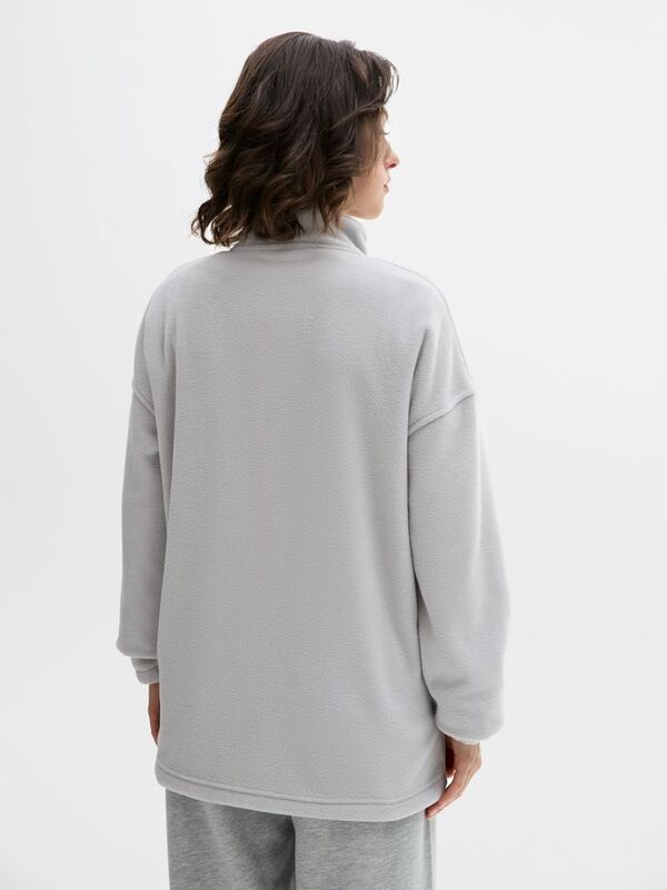 Куртка флисовая унисекс Nebo, светло-серая арт.20444.10