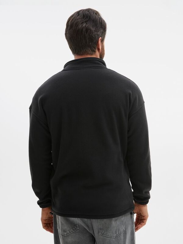 Куртка флисовая унисекс Nebo, черная арт.20444.30