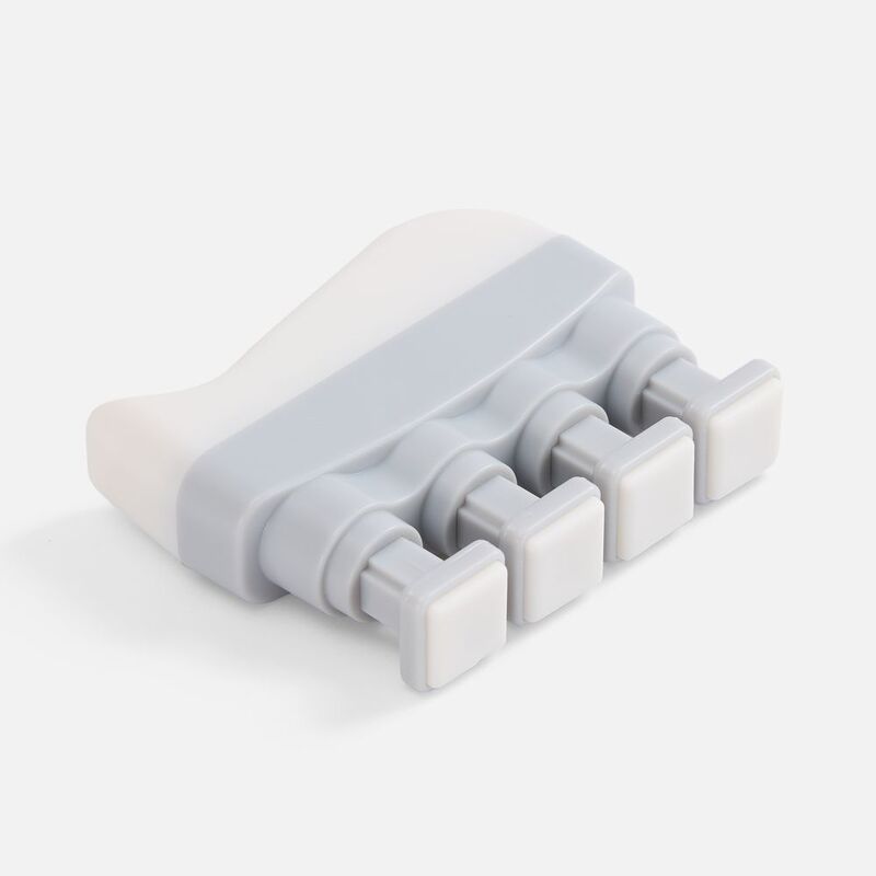 Эспандер кистевой FingerTap, серый с белым арт.19226.16