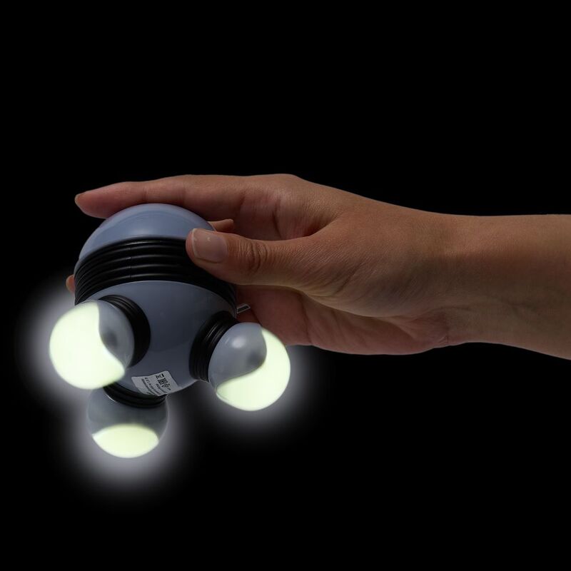 Ручной вибромассажер Spacy, серый с черным арт.22061.13