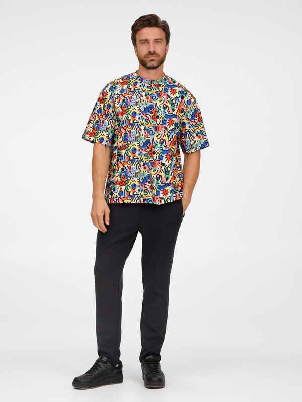 Футболка из бифлекса Morfiss с полной запечаткой на заказ арт.22087.00