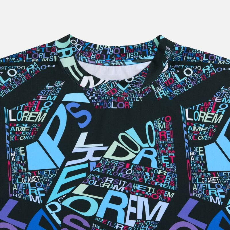 Футболка из бифлекса Morfiss с полной запечаткой на заказ арт.22087.00