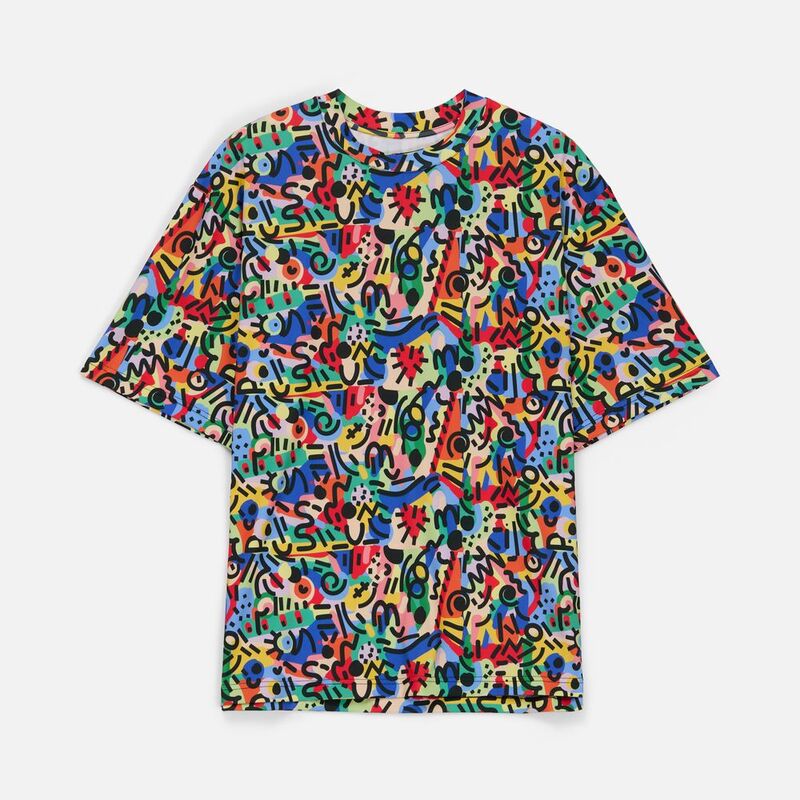 Футболка из бифлекса Morfiss с полной запечаткой на заказ арт.22087.00