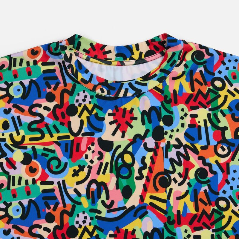 Футболка из бифлекса Morfiss с полной запечаткой на заказ арт.22087.00