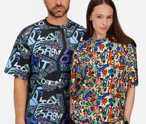 Футболка из бифлекса Morfiss с полной запечаткой на заказ арт.22087.00