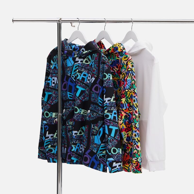 Худи унисекс Morfiss с полной запечаткой на заказ арт.22088.00