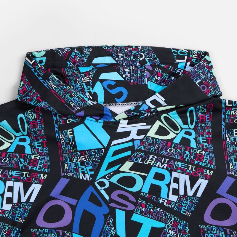 Худи унисекс Morfiss с полной запечаткой на заказ арт.22088.00