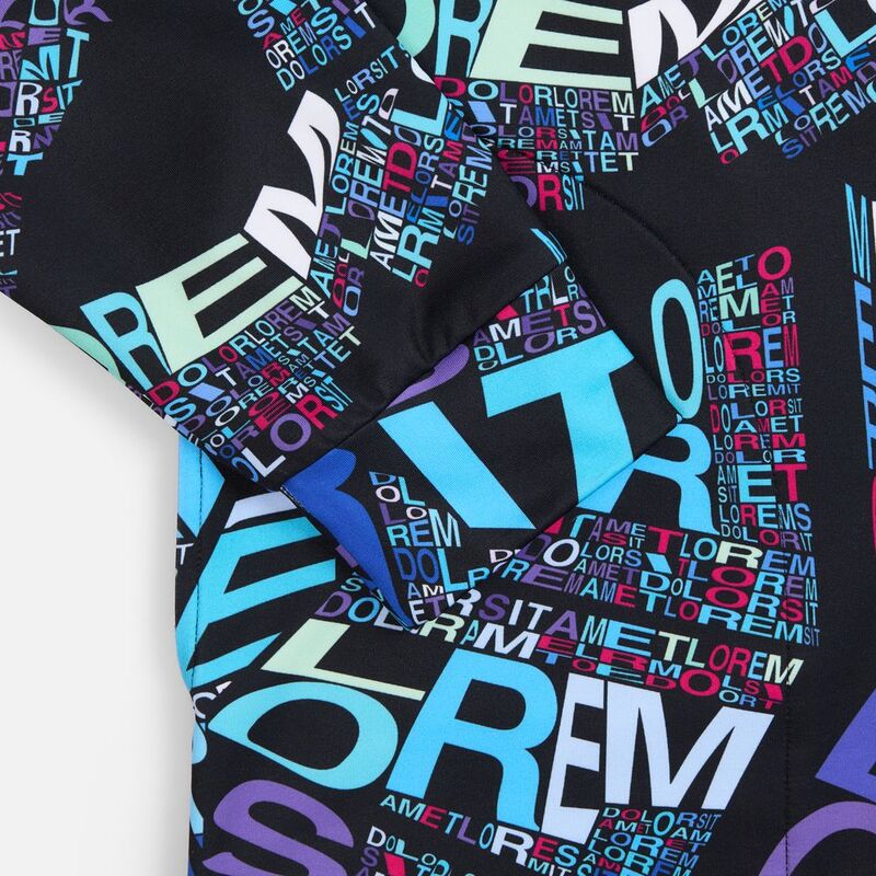 Худи унисекс Morfiss с полной запечаткой на заказ арт.22088.00