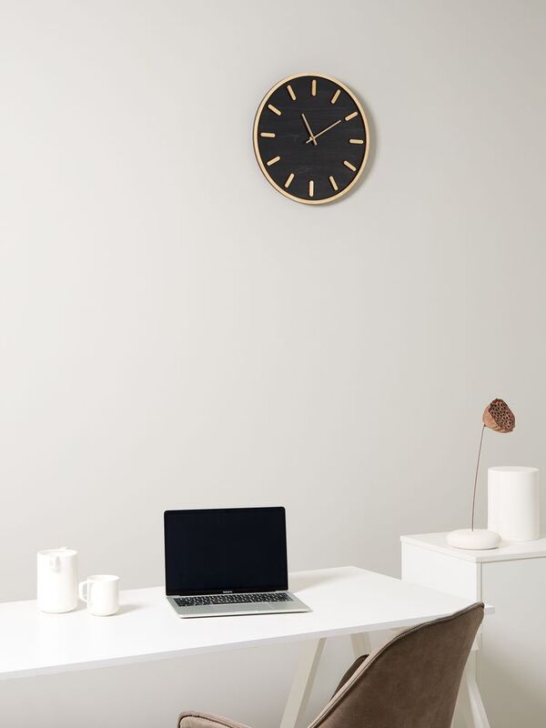 Часы Timefolio, черные арт.19231.30