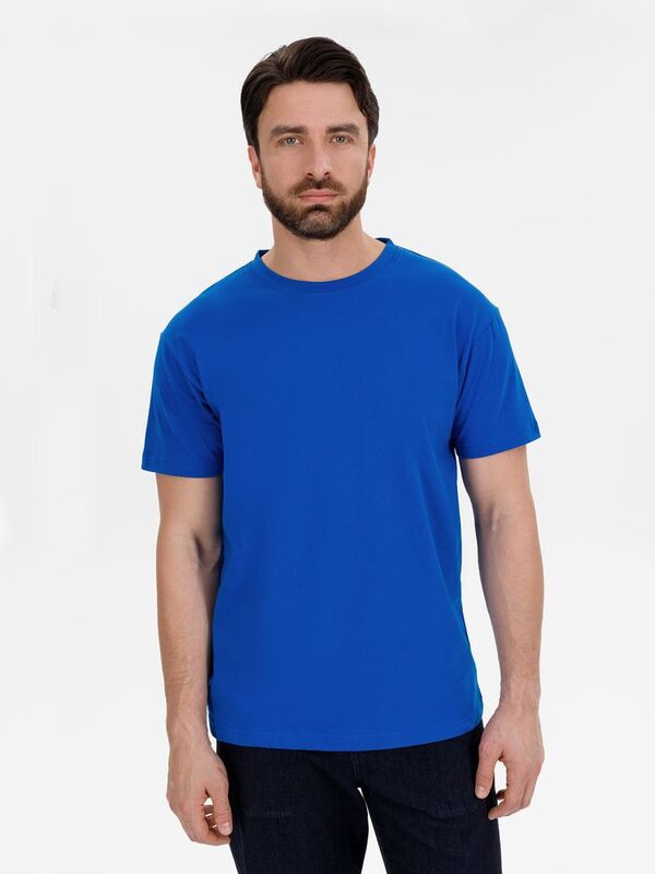 Футболка унисекс T-Bolka 180, темно-синяя (navy) арт.6994.41