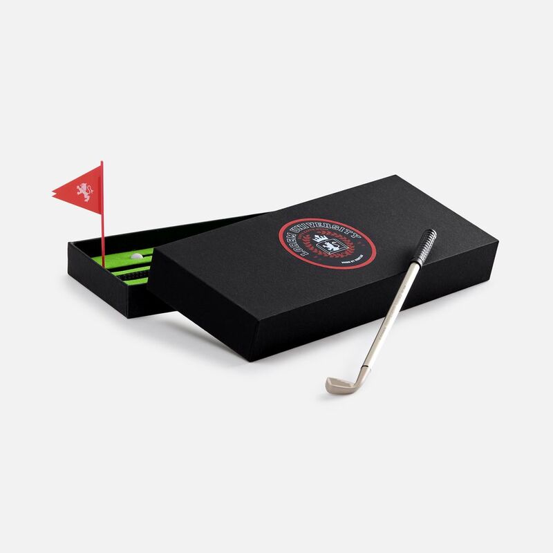 Настольный мини-гольф Golfink, черный с зеленым яблоком арт.20888.30