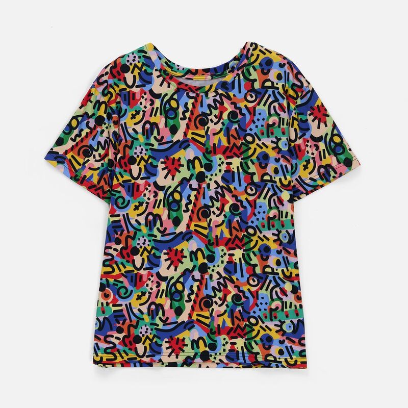 Футболка унисекс Senti с полной запечаткой на заказ арт.22089.00